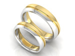 Vestuviniai žiedai "Bangelės" 2